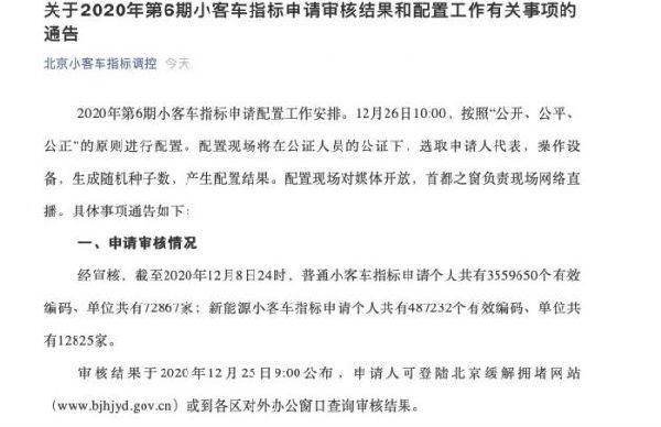 北京市小客车新能源个人指标排到20万到哪年能拿到拍照