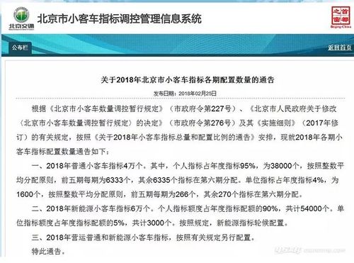 北京新能源汽车排号流程是什么